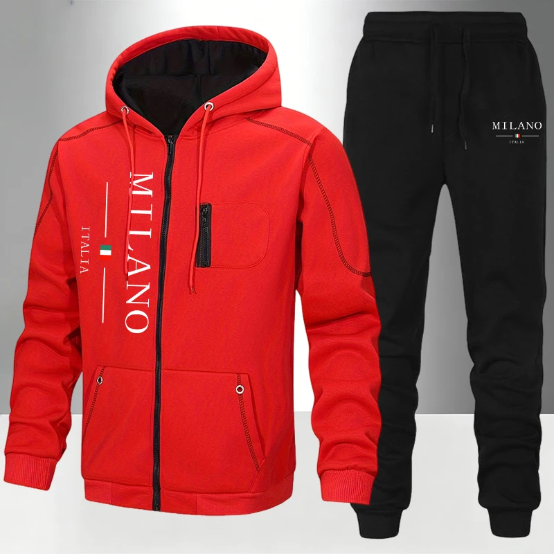 italy Fashion Men's Set/Coat/P - Winter Clothing Design recension och pris
