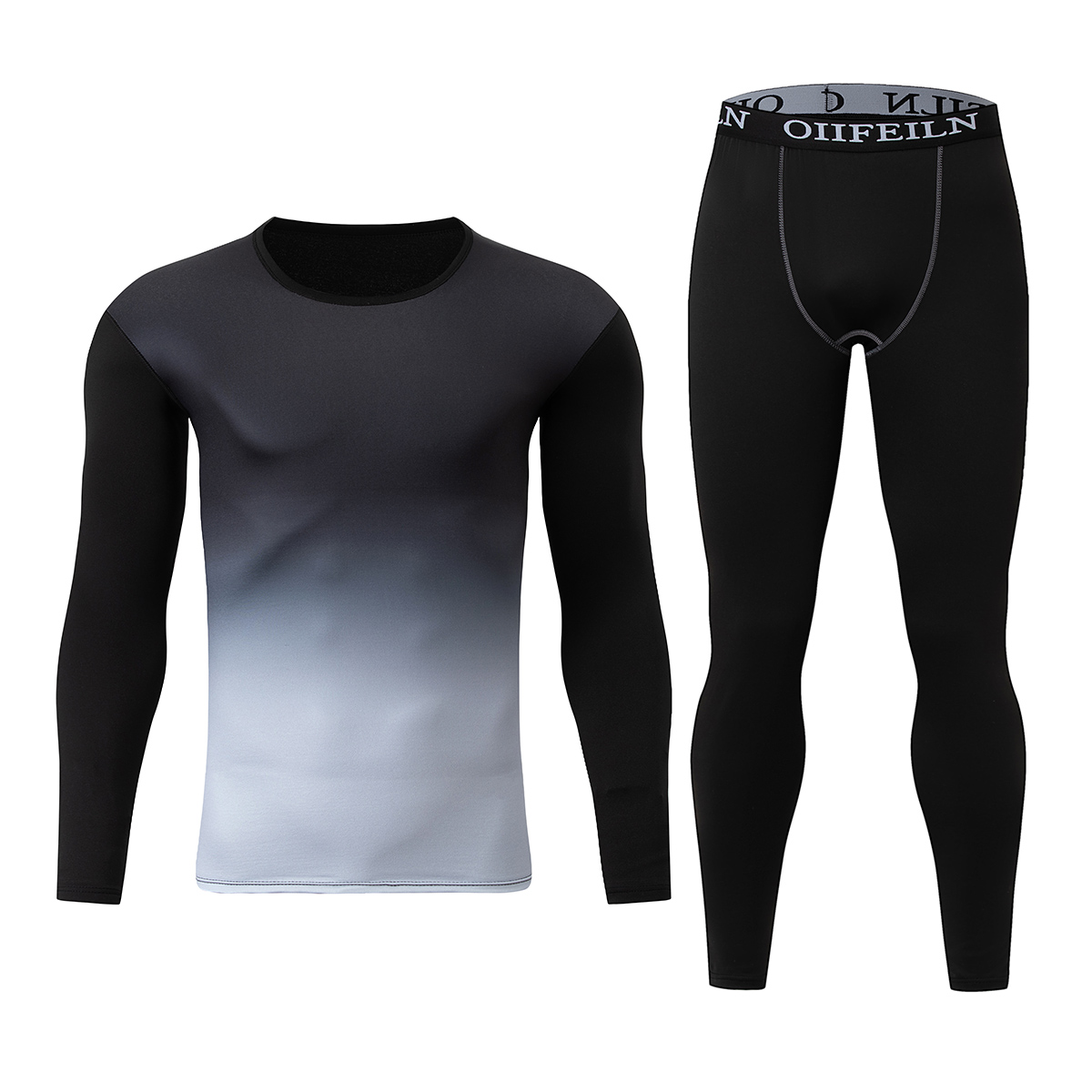 Men's Warm Set Winter Solid Co - Winter Clothing Color recension och pris
