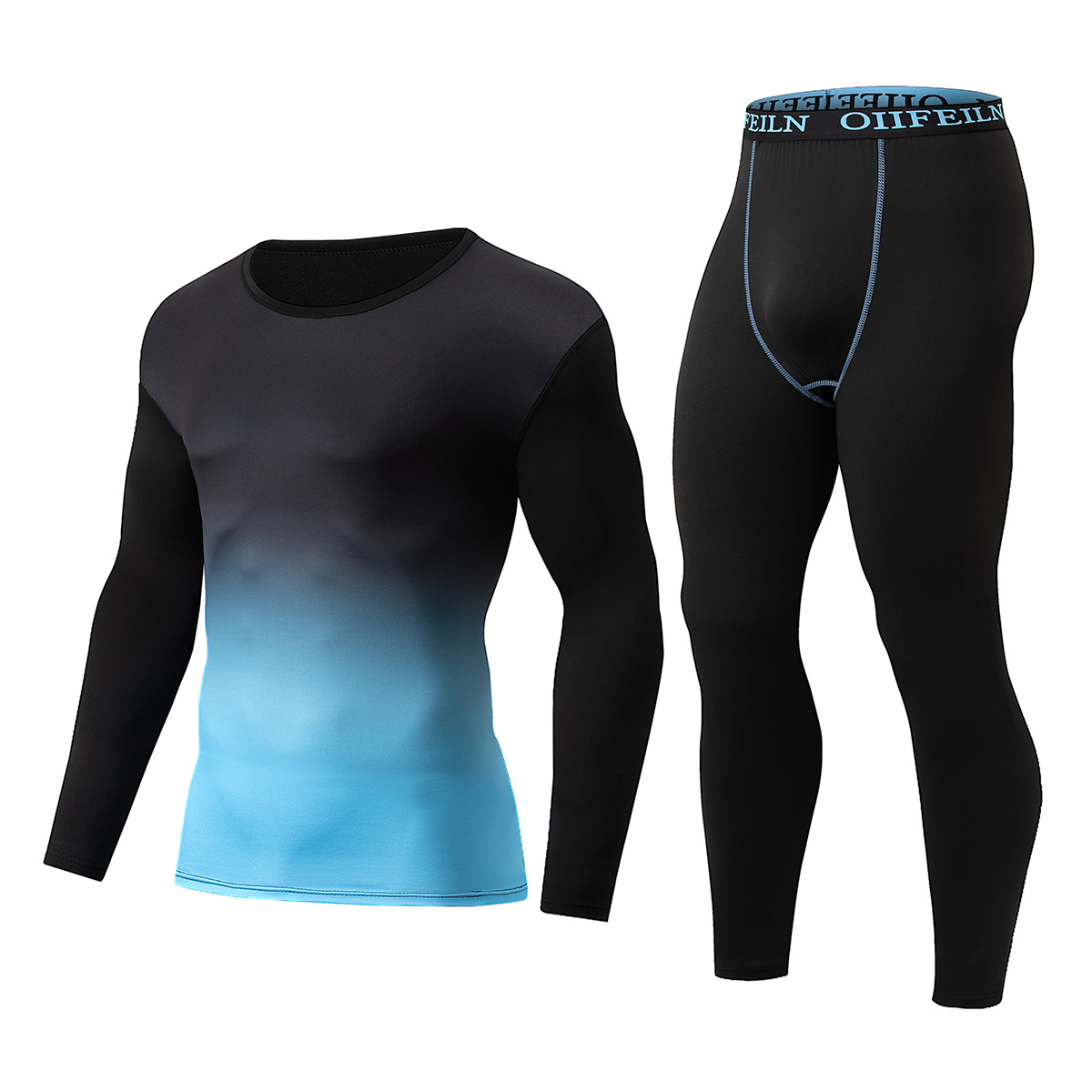 Men's Warm Set Winter Solid Co - Winter Clothing Color recension och pris