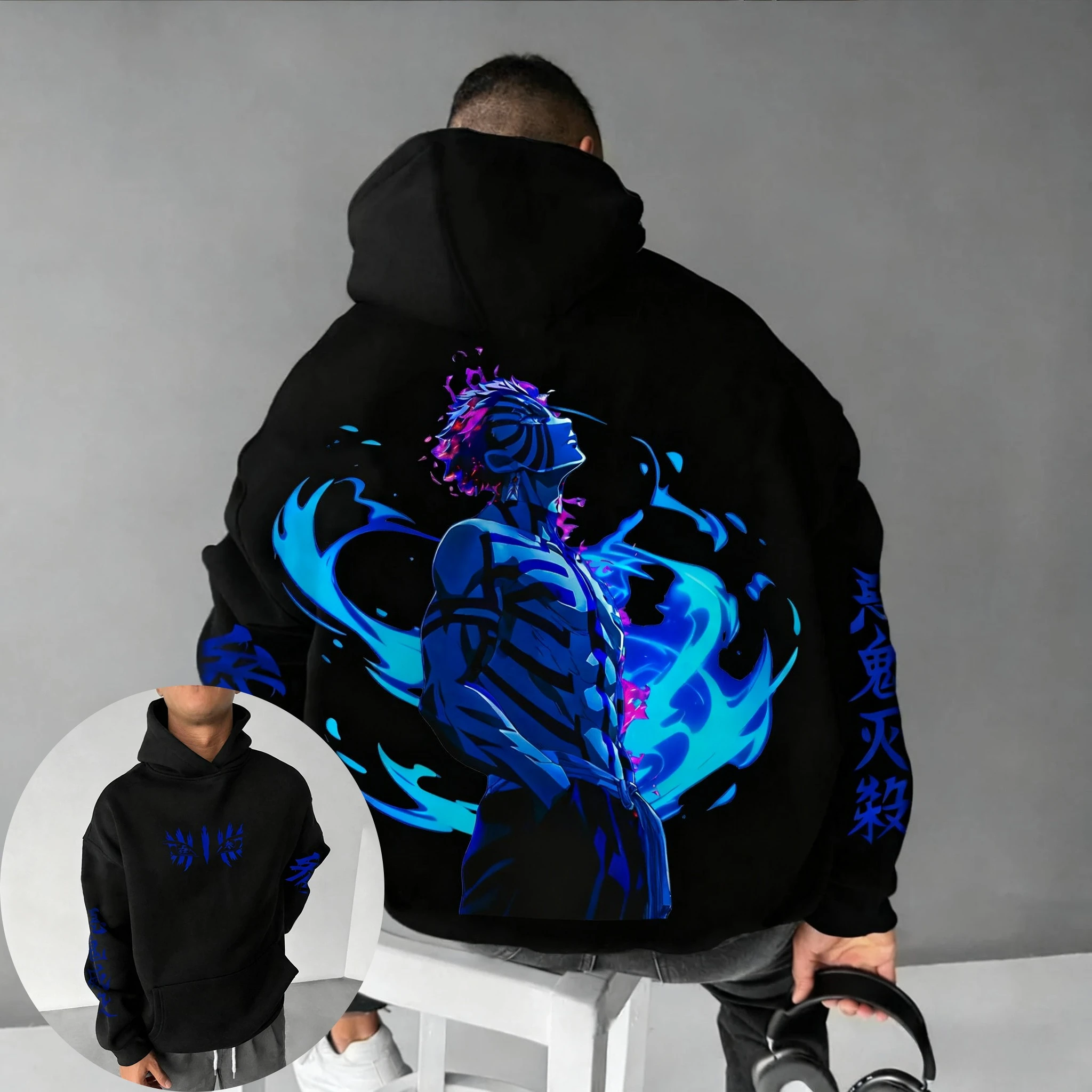 Demon Slayer Anime Akaza Print - Winter Clothing Trends 2025 Women'S recension och pris