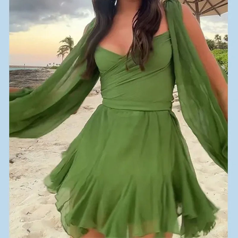 JIAYAN 2026 Spring New Dress W - Winter Clothing Colors 2026 recension och pris